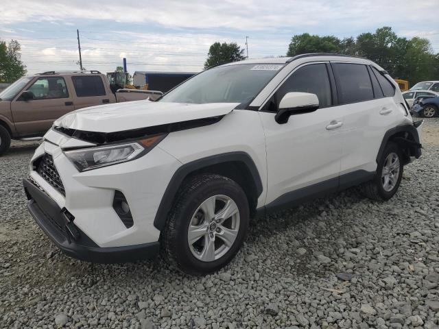 JTMW1RFV8KD019714 - 2019 TOYOTA RAV4 XLE WHITE photo 1