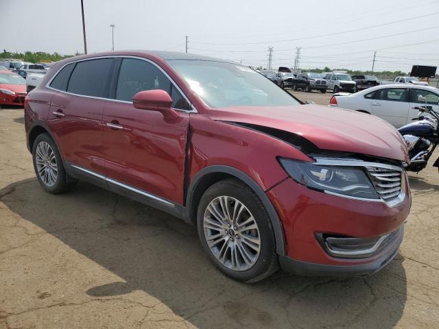 2LMPJ8LR1JBL44408 - 2018 LINCOLN MKX RESERVE Բորդո լուսանկար 4