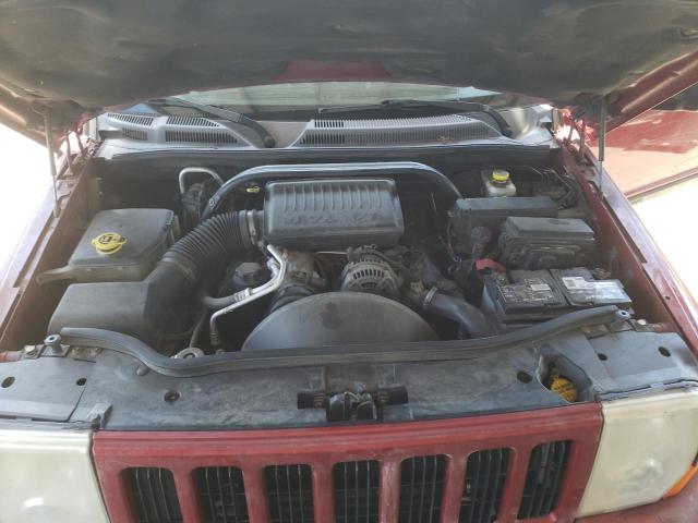 1J8HH48N66C281997 - 2006 JEEP COMMANDER RED photo 12