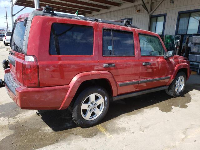 1J8HH48N66C281997 - 2006 JEEP COMMANDER RED photo 3