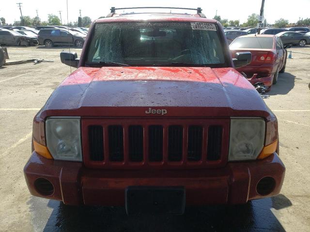 1J8HH48N66C281997 - 2006 JEEP COMMANDER RED photo 5