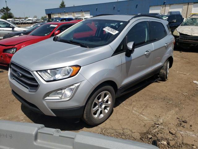 MAJ6S3GL6LC360470 - 2020 FORD ECOSPORT SE SILVER photo 1