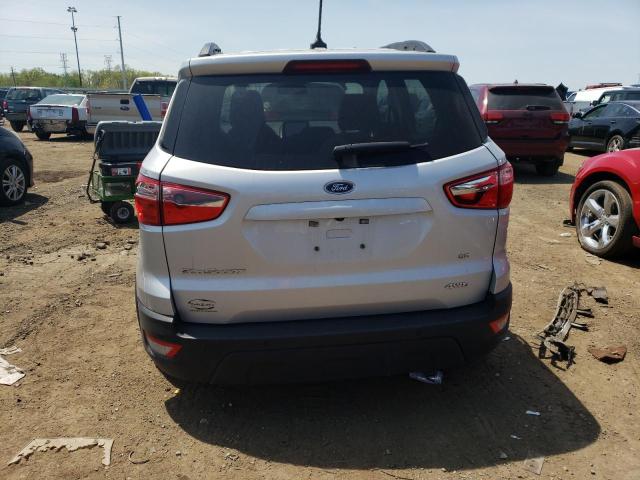 MAJ6S3GL6LC360470 - 2020 FORD ECOSPORT SE SILVER photo 6