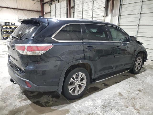 5TDKKRFH1FS119413 - 2015 TOYOTA HIGHLANDER XLE 黑色 照片 3