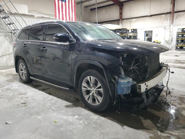 5TDKKRFH1FS119413 - 2015 TOYOTA HIGHLANDER XLE 黑色 照片 4