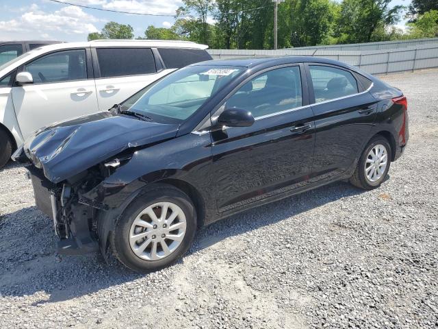 3KPC24A64NE158258 - 2022 HYUNDAI ACCENT SE BLACK photo 1