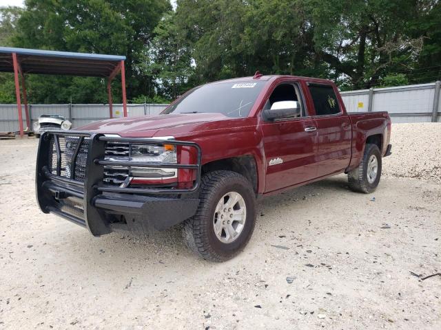 3GCUKTEC7HG334727 - 2017 CHEVROLET SILVERADO K1500 HIGH COUNTRY RED photo 1