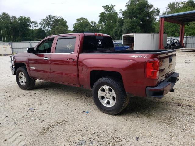 3GCUKTEC7HG334727 - 2017 CHEVROLET SILVERADO K1500 HIGH COUNTRY RED photo 2