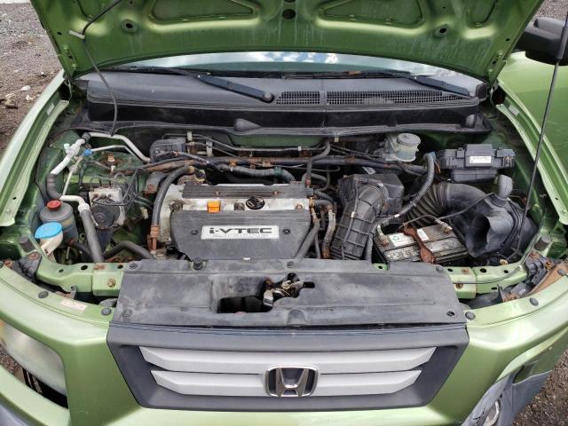 5J6YH28798L010250 - 2008 HONDA ELEMENT EX GREEN photo 11