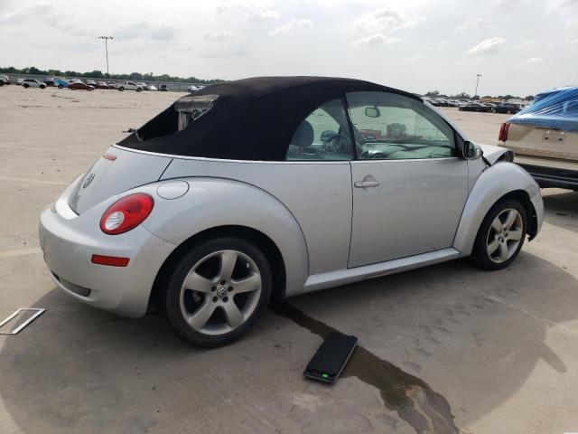 3VWSF31Y77M402664 - 2007 VOLKSWAGEN NEW BEETLE CONVERTIBLE OPTION PACKAGE 2 SILVER photo 3