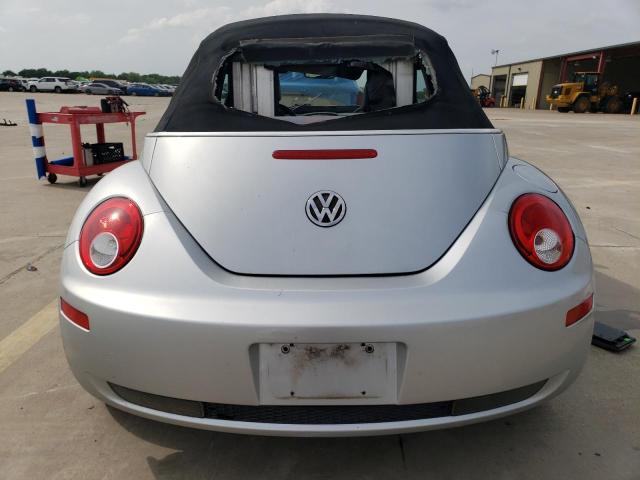 3VWSF31Y77M402664 - 2007 VOLKSWAGEN NEW BEETLE CONVERTIBLE OPTION PACKAGE 2 SILVER photo 6