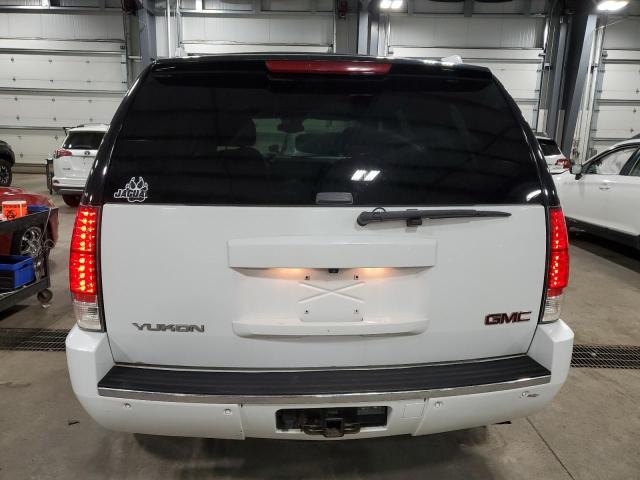 1GKFK63848J244902 - 2008 GMC YUKON DENALI WHITE photo 6