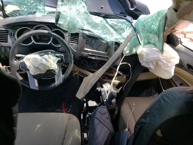 5TFJU4GN9EX058155 - 2014 TOYOTA TACOMA DOUBLE CAB PRERUNNER BLACK photo 8