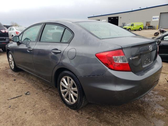 19XFB2F89CE364264 - 2012 HONDA CIVIC EX GRAY photo 2