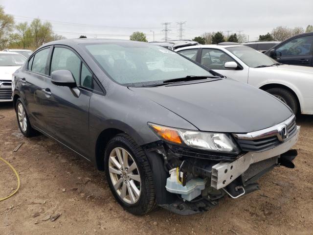 19XFB2F89CE364264 - 2012 HONDA CIVIC EX GRAY photo 4