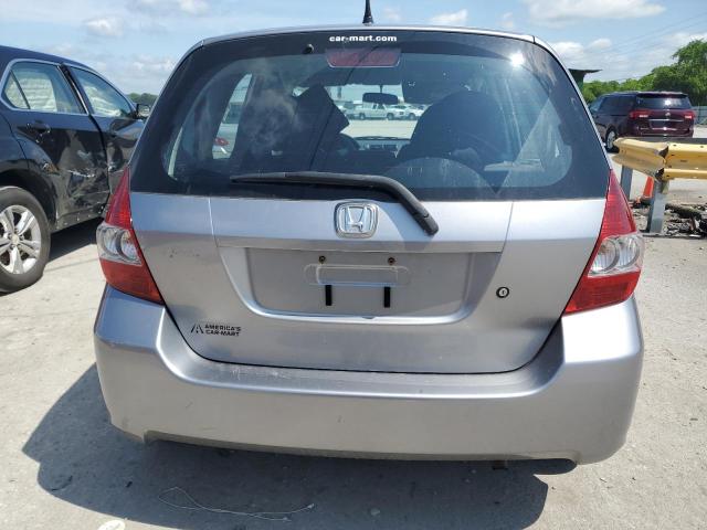 JHMGD38498S024288 - 2008 HONDA FIT SILVER photo 6