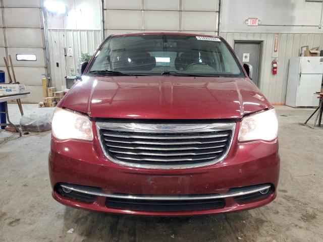 2C4RC1CG5ER250182 - 2014 CHRYSLER TOWN & COU TOURING L BURGUNDY photo 5