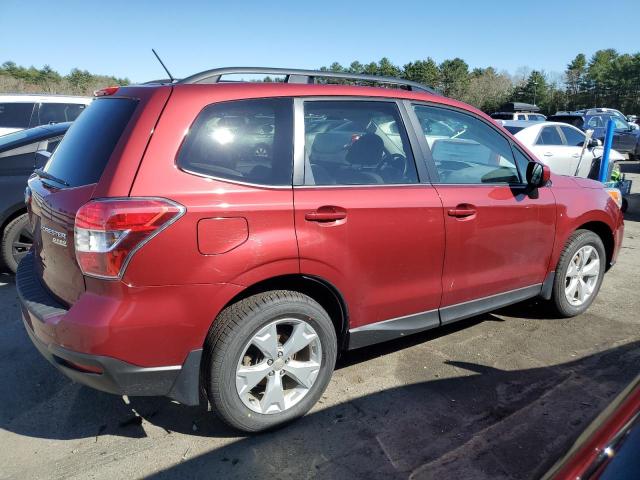 JF2SJADC3FH499596 - 2015 SUBARU FORESTER 2.5I PREMIUM RED photo 3