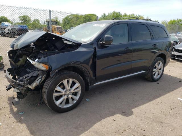 1C4RDJDG4CC163357 - 2012 DODGE DURANGO CREW BLACK photo 1