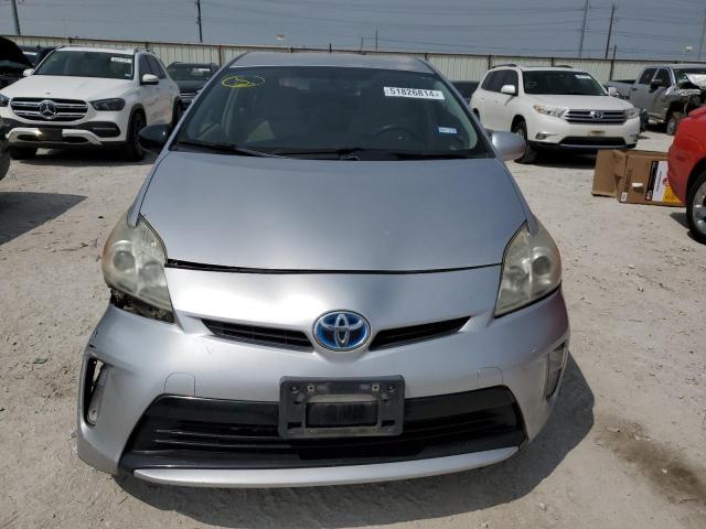 JTDKN3DU7C1555454 - 2012 TOYOTA PRIUS SILVER photo 5