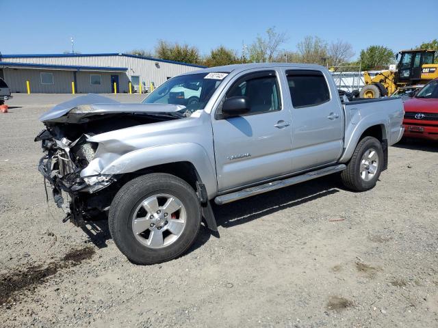 3TMJU62N58M063530 - 2008 TOYOTA TACOMA DOUBLE CAB PRERUNNER SILVER photo 1