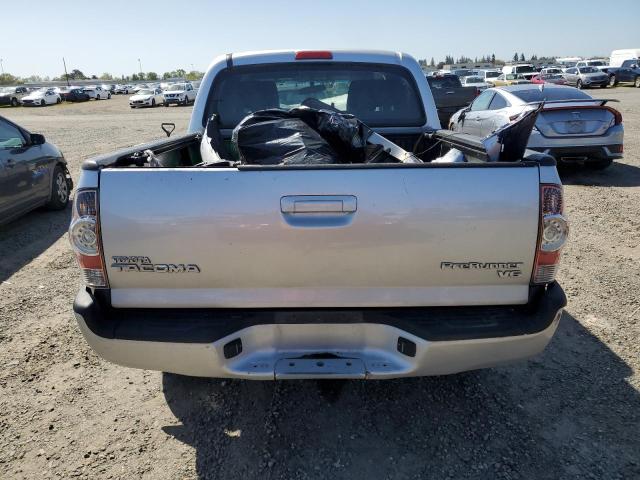 3TMJU62N58M063530 - 2008 TOYOTA TACOMA DOUBLE CAB PRERUNNER SILVER photo 6