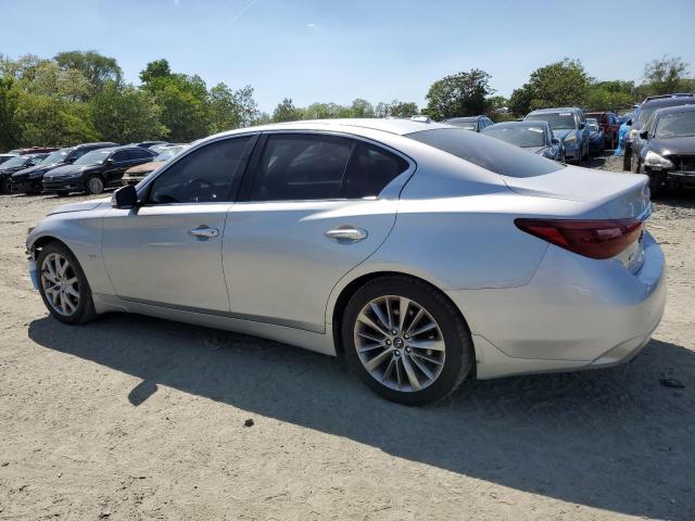 JN1EV7AR5KM558616 - 2019 INFINITI Q50 LUXE SILVER photo 2