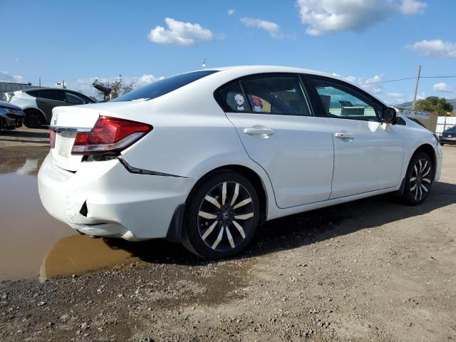 19XFB2F94FE218657 - 2015 HONDA CIVIC EXL WHITE photo 3