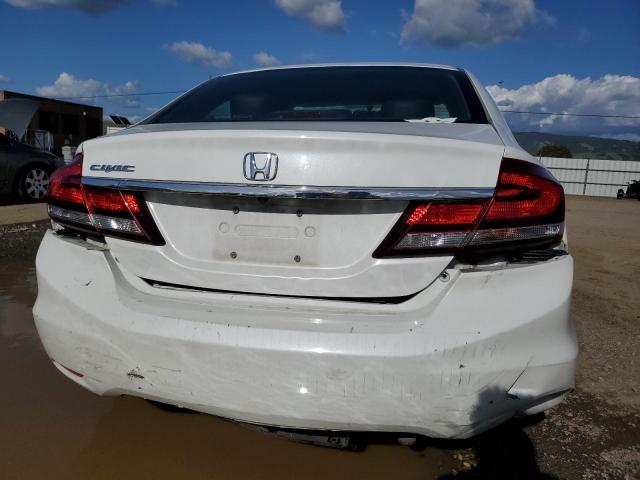 19XFB2F94FE218657 - 2015 HONDA CIVIC EXL WHITE photo 6