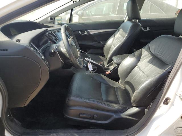 19XFB2F94FE218657 - 2015 HONDA CIVIC EXL WHITE photo 7