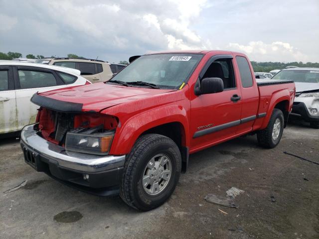 1GTDS196848100587 - 2004 GMC CANYON RED photo 1