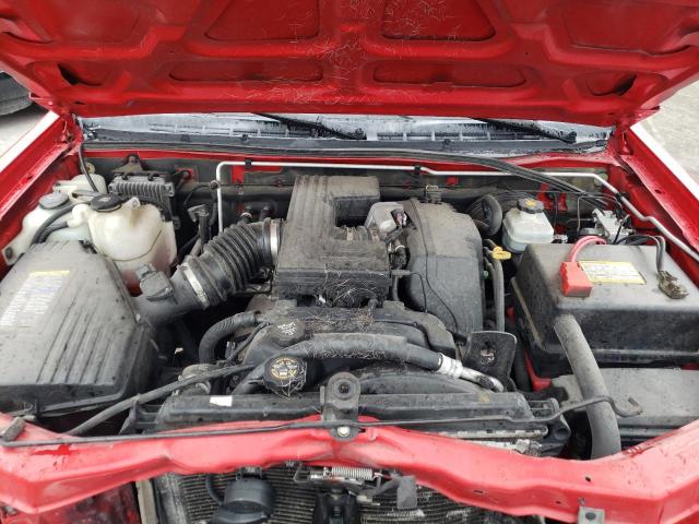 1GTDS196848100587 - 2004 GMC CANYON RED photo 11