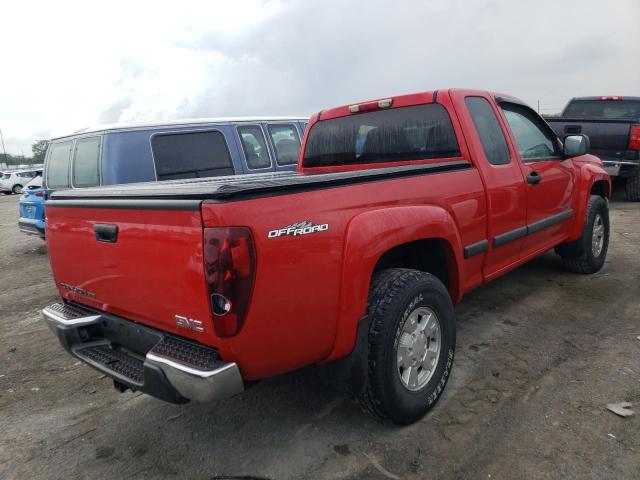 1GTDS196848100587 - 2004 GMC CANYON RED photo 3