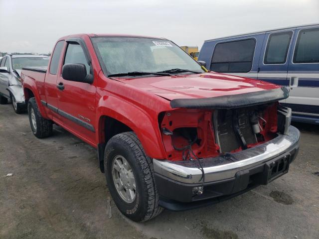 1GTDS196848100587 - 2004 GMC CANYON RED photo 4