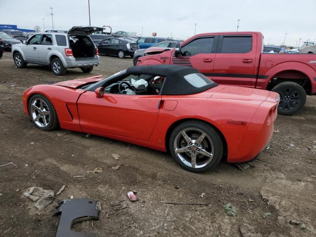 1G1YY36U775127180 - 2007 CHEVROLET CORVETTE RED photo 2