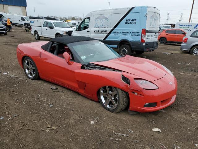 1G1YY36U775127180 - 2007 CHEVROLET CORVETTE RED photo 4