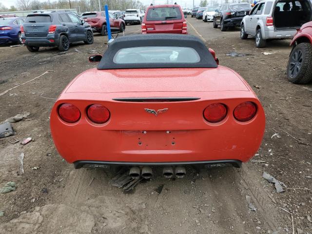 1G1YY36U775127180 - 2007 CHEVROLET CORVETTE RED photo 6