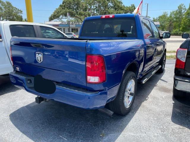 3C6RR6KG2JG249849 - 2018 RAM 1500 ST BLUE photo 4