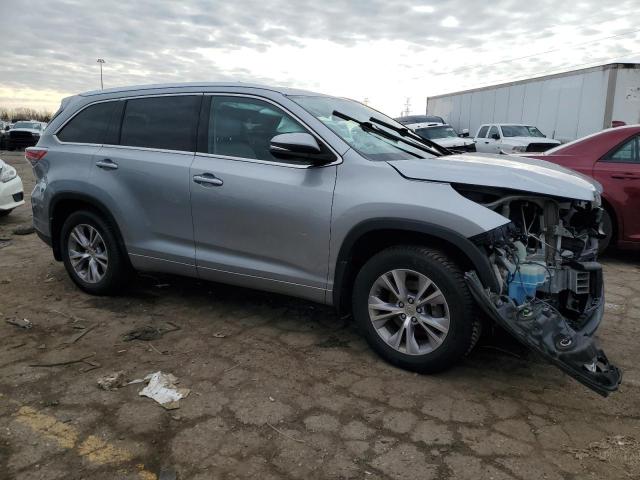 5TDJKRFH1ES044934 - 2014 TOYOTA HIGHLANDER XLE 银色 照片 4