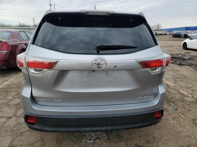 5TDJKRFH1ES044934 - 2014 TOYOTA HIGHLANDER XLE 银色 照片 6