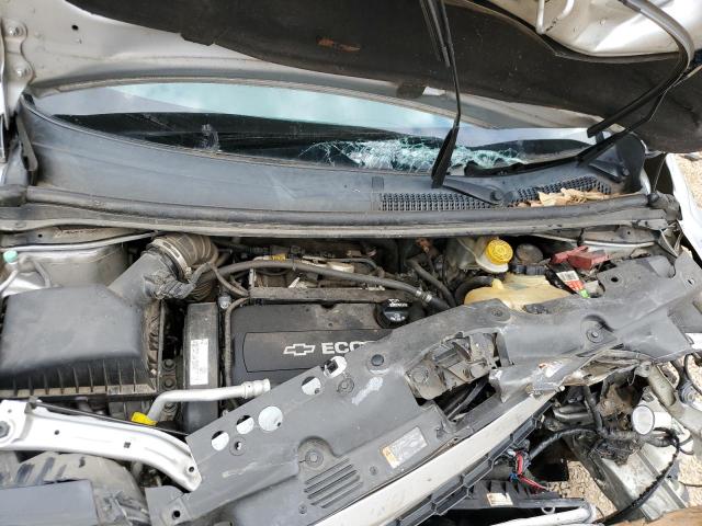 1G1JA5SH0F4125978 - 2015 CHEVROLET SONIC LS 银色 照片 11