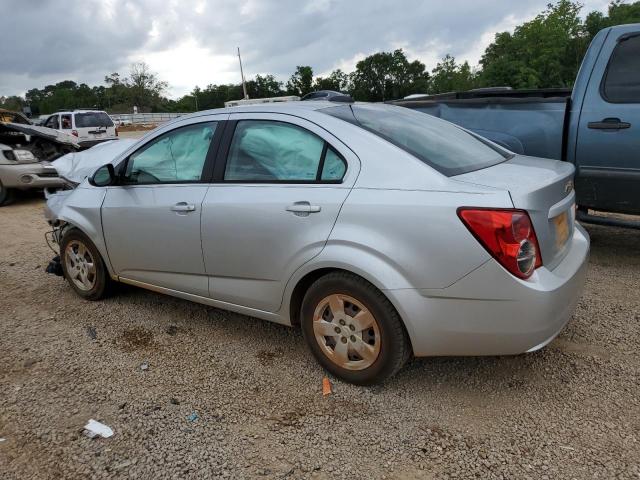 1G1JA5SH0F4125978 - 2015 CHEVROLET SONIC LS 银色 照片 2