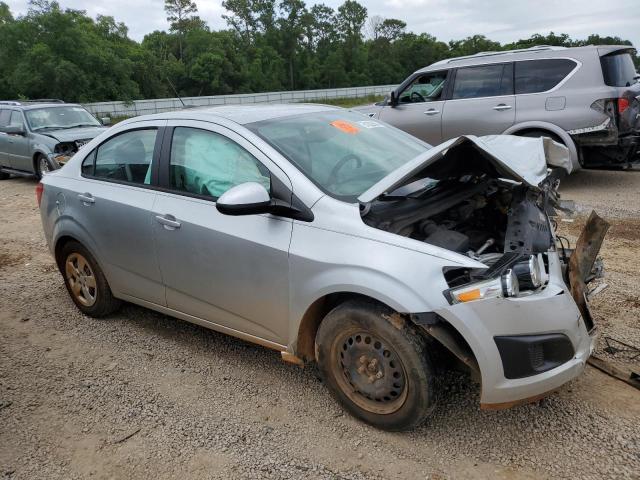 1G1JA5SH0F4125978 - 2015 CHEVROLET SONIC LS 银色 照片 4