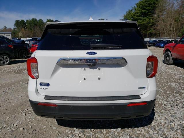 1FMSK8DH9LGC71695 - 2020 FORD EXPLORER XLT WHITE photo 6