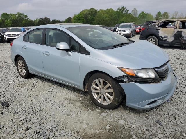 19XFB2F95CE050085 - 2012 HONDA CIVIC EXL Mavi foto 4