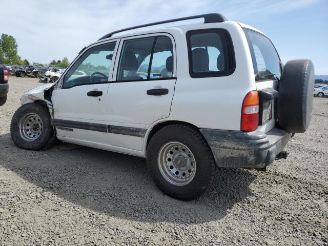 2CNBJ13CXY6951144 - 2000 CHEVROLET TRACKER WHITE photo 2