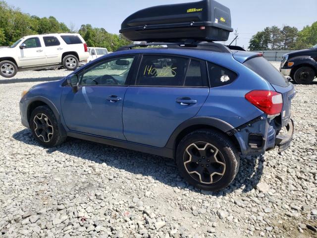 JF2GPAGC1E8299640 - 2014 SUBARU XV CROSSTR 2.0 LIMITED BLUE photo 2