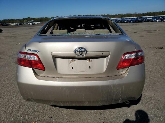 4T1BE46K07U097743 - 2007 TOYOTA CAMRY CE GOLD photo 6