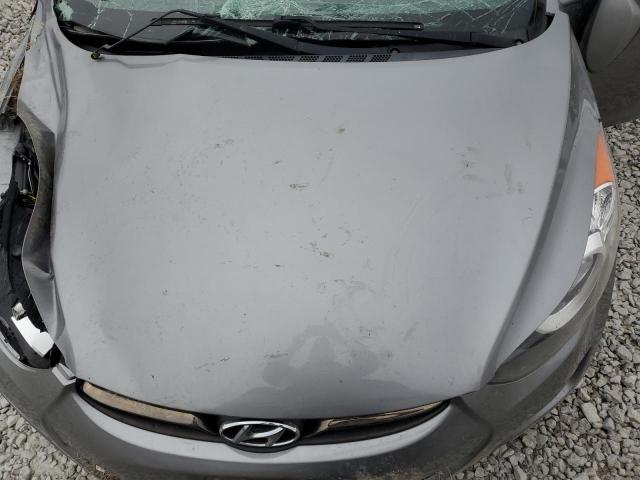 KMHDH4AE1DU576444 - 2013 HYUNDAI ELANTRA GLS SILVER photo 11