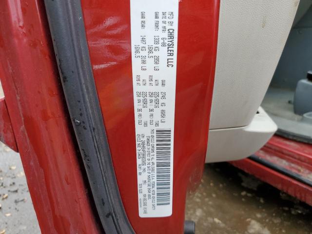 2A8HR54P58R833056 - 2008 CHRYSLER TOWN & COU TOURING 红色 照片 14